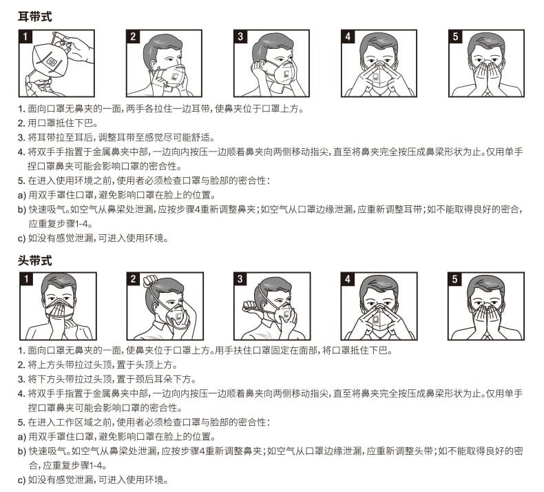 3M 9501V+ 防颗粒物口罩 （呼气阀、耳带式、中国KN95认证）
